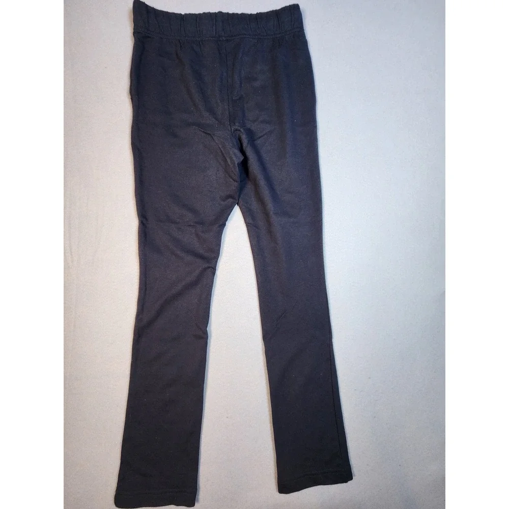 OshKosh B'gosh Boys Black French Terry Jogger Pants Size 14 Drawstring Waist